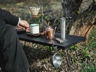 黒いキャンプ用テーブルおすすめ11選！ロータイプや折りたたみも