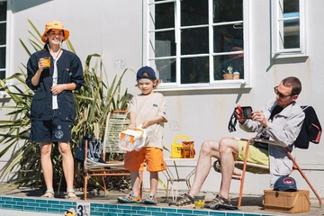 ナンガの大人気「水陸両用ショーツ」にキッズサイズが登場！