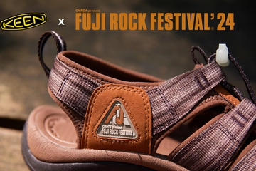 【KEEN×フジロック】フェスを楽しめるコラボサンダルが登場
