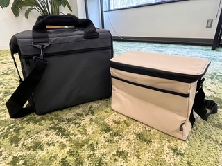 “コメリ”のソフトクーラーが最強！保冷バッグ2アイテムで氷は溶けないか検証