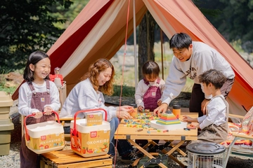 【秋冬キャンプ必勝ギア】子どもが全集中する！？テントサイトが楽しくなる「OKOMEIRO」