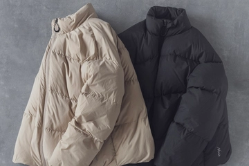 【NANGA×koti BEAUTY＆YOUTH】極限ミニマルデザインの「ダウンジャケット」を初コラボ