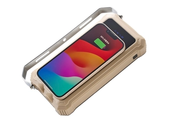 モバ充？ランタン？ワイヤレスOKな「野電 パワーストックランタン・ワイヤレス」が登場！