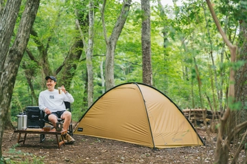 【6/14】HILLS FIELDからソロキャンプの「正解テント」が発売！