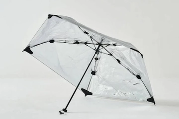 驚愕の90g以下！ダイニーマ使用のキャンプ向け「超軽量・晴雨兼用傘」が登場。UL派が注目する理由とは