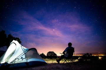 キャンプをした夜には、星空を観察しよう☆初心者向けレンタル望遠鏡まとめ