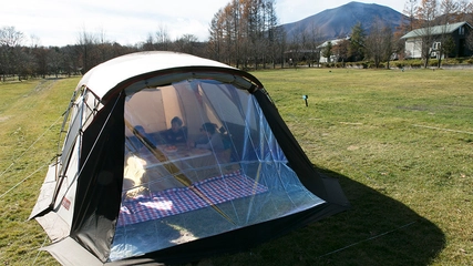 あったかいは作れる☆冬キャンプは、ゆたんぽで作るこたつで楽しく暖まる!