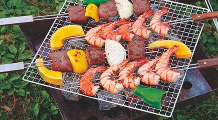 ユニフレームの焚き火台「ファイアグリル」を解説！オプションやメンテナンス方法も