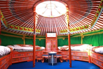 気分は遊牧民！モンゴリアンビレッジでゲルに泊まりたい！