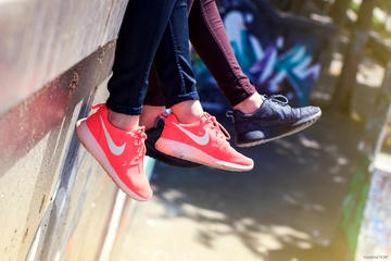 楽でおしゃれなNIKEのスニーカーをキャンプでも使いたい♡