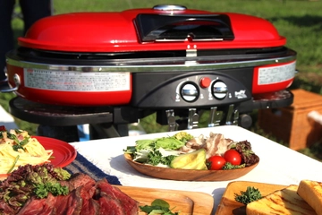 キャンプ料理にはコレ1つ！コールマン「ロードトリップグリル」で作る本格フルコース♪