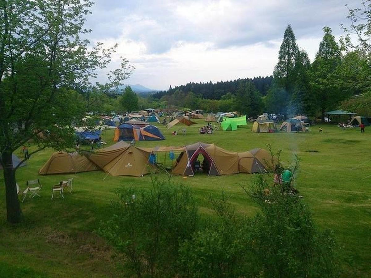 360度の大パノラマ 奥阿蘇の服掛松キャンプ場で自然を満喫 キャンプ アウトドア情報メディアhinata