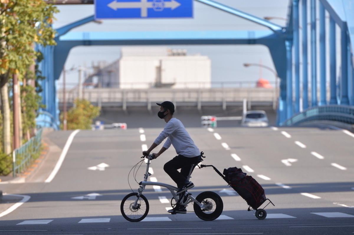 折りたたみ 自転車 キャンプ