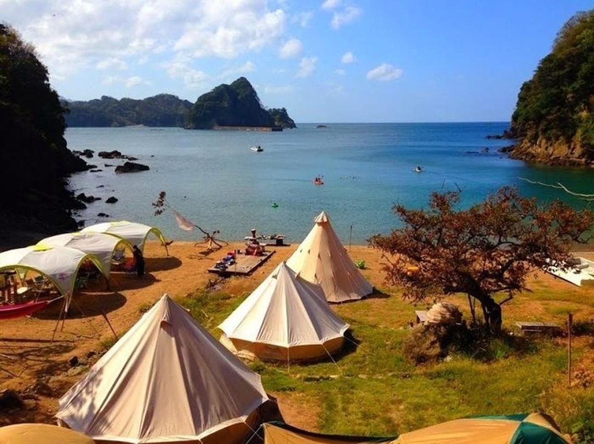 REN VILLAGEのテントサイト