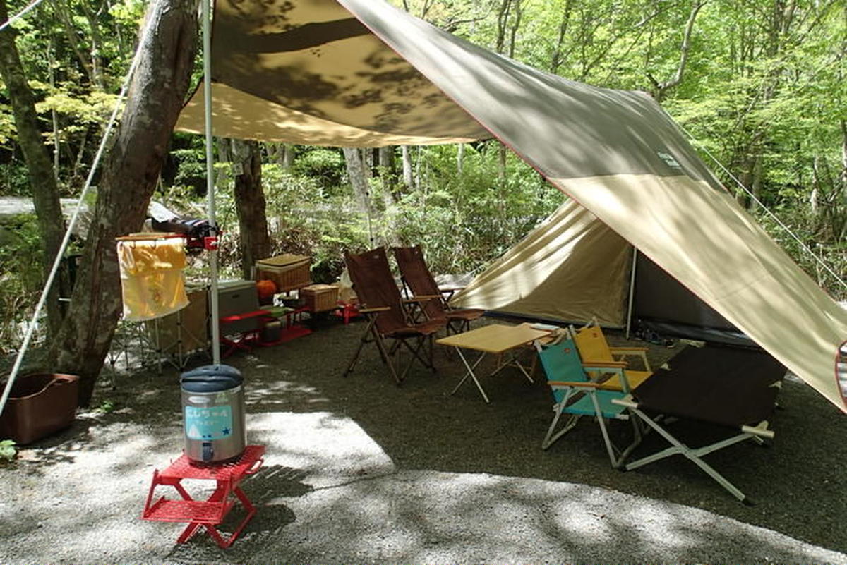 山伏オートキャンプ場の紹介 道志のお気に入りキャンプ場を満喫 キャンプ アウトドア情報メディアhinata