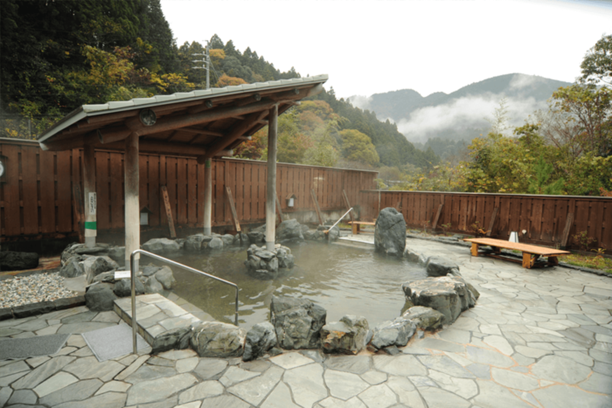 露天風呂の様子