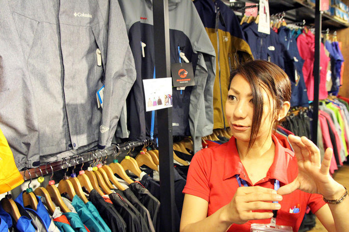 エルブレス町田店の店員、佐野さん