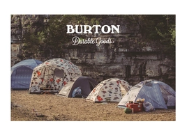 バートンのおしゃれなテントをご紹介！個性的な柄が魅力的