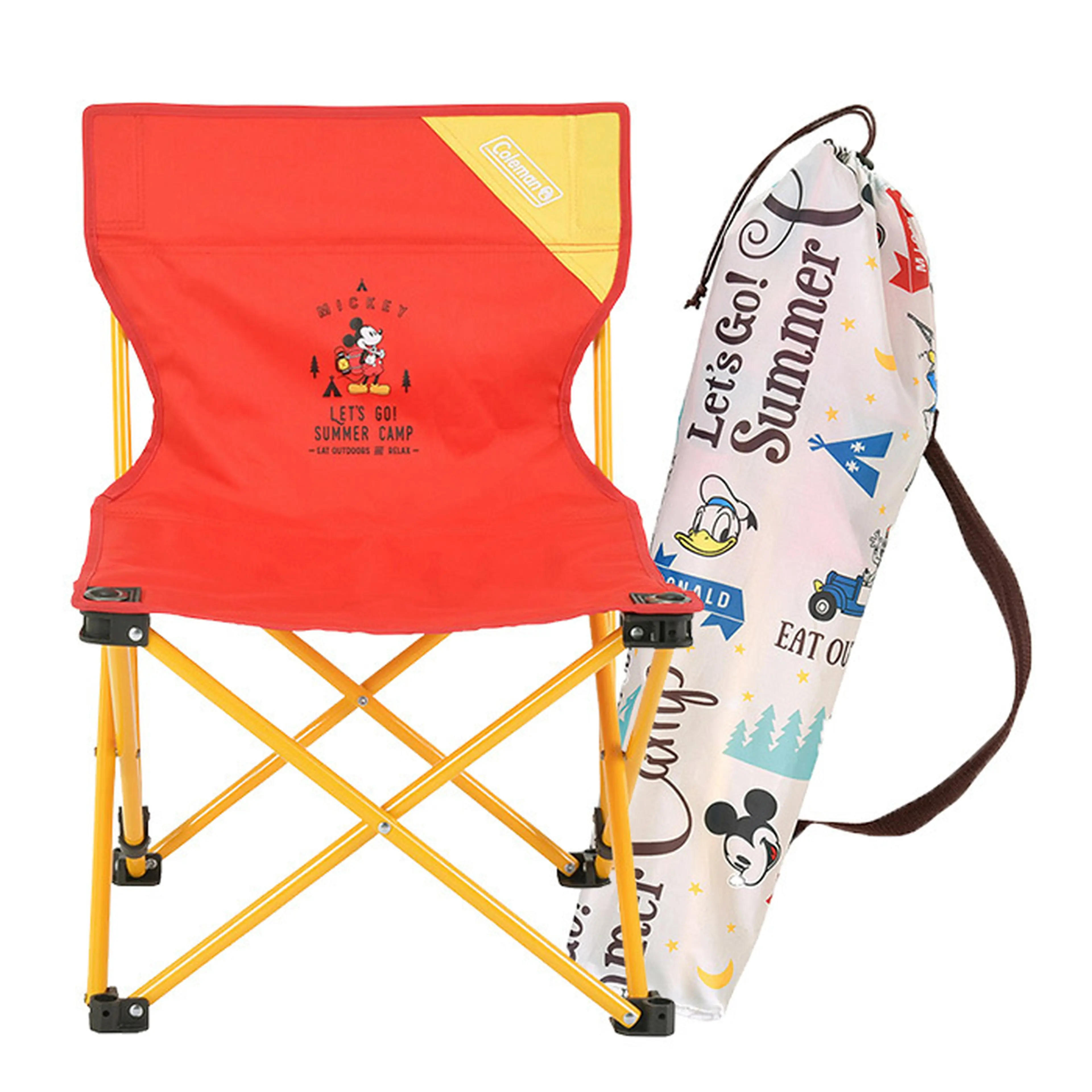 【新品未使用】ディズニーストア Coleman チェア ディズニーとコールマンのコラボアイテムが登場！ディズニー