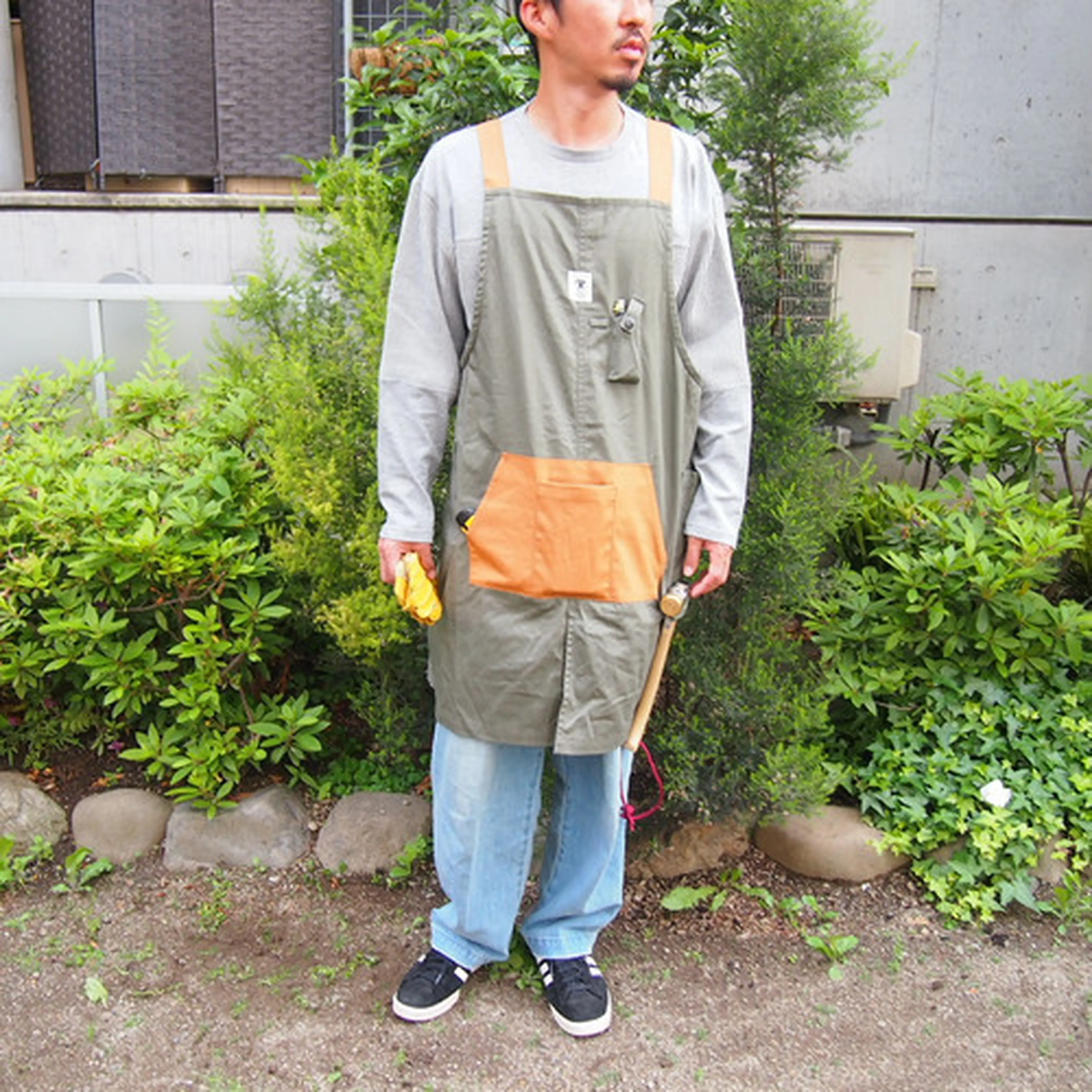 キャンプで着たい「grn」のロクヨンクロスマウンテンパーカー 