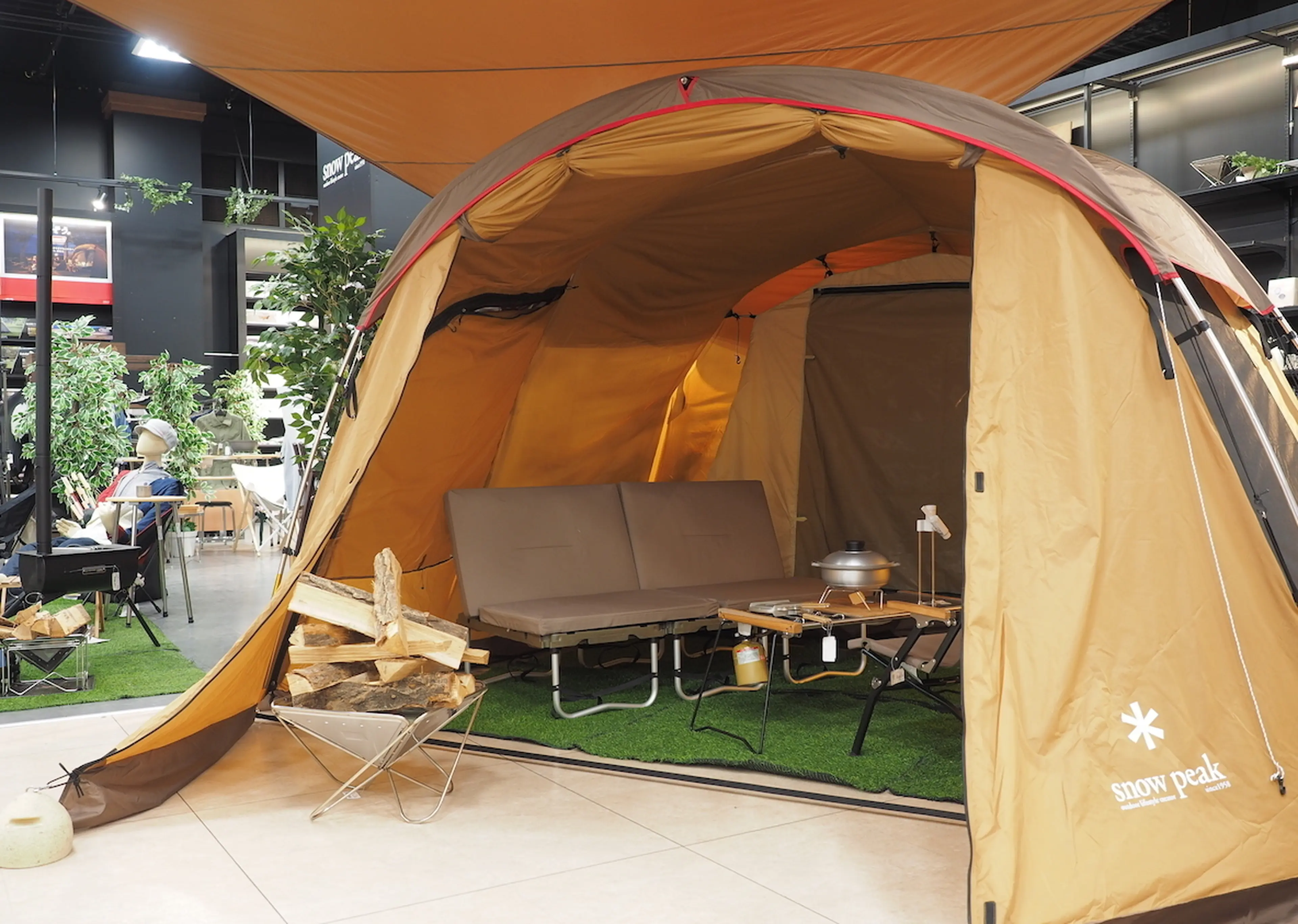 【美品】スノーピーク　ベージュ オットマン　廃盤 2025年最新】スノーピーク ローチェア オットマンの人気アイテム