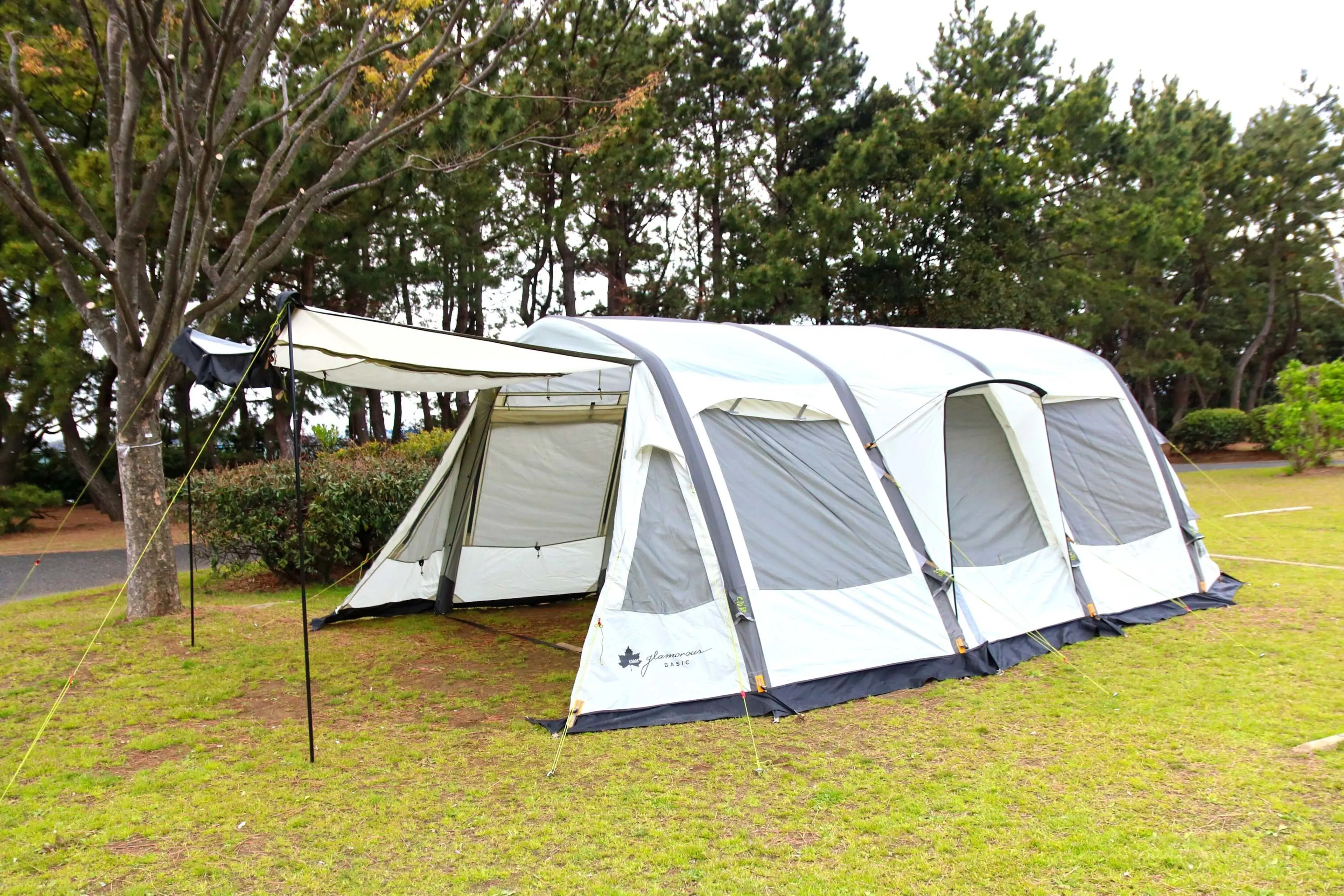 テントクリーニング業者でカビ防止施工済】グランベーシックエア