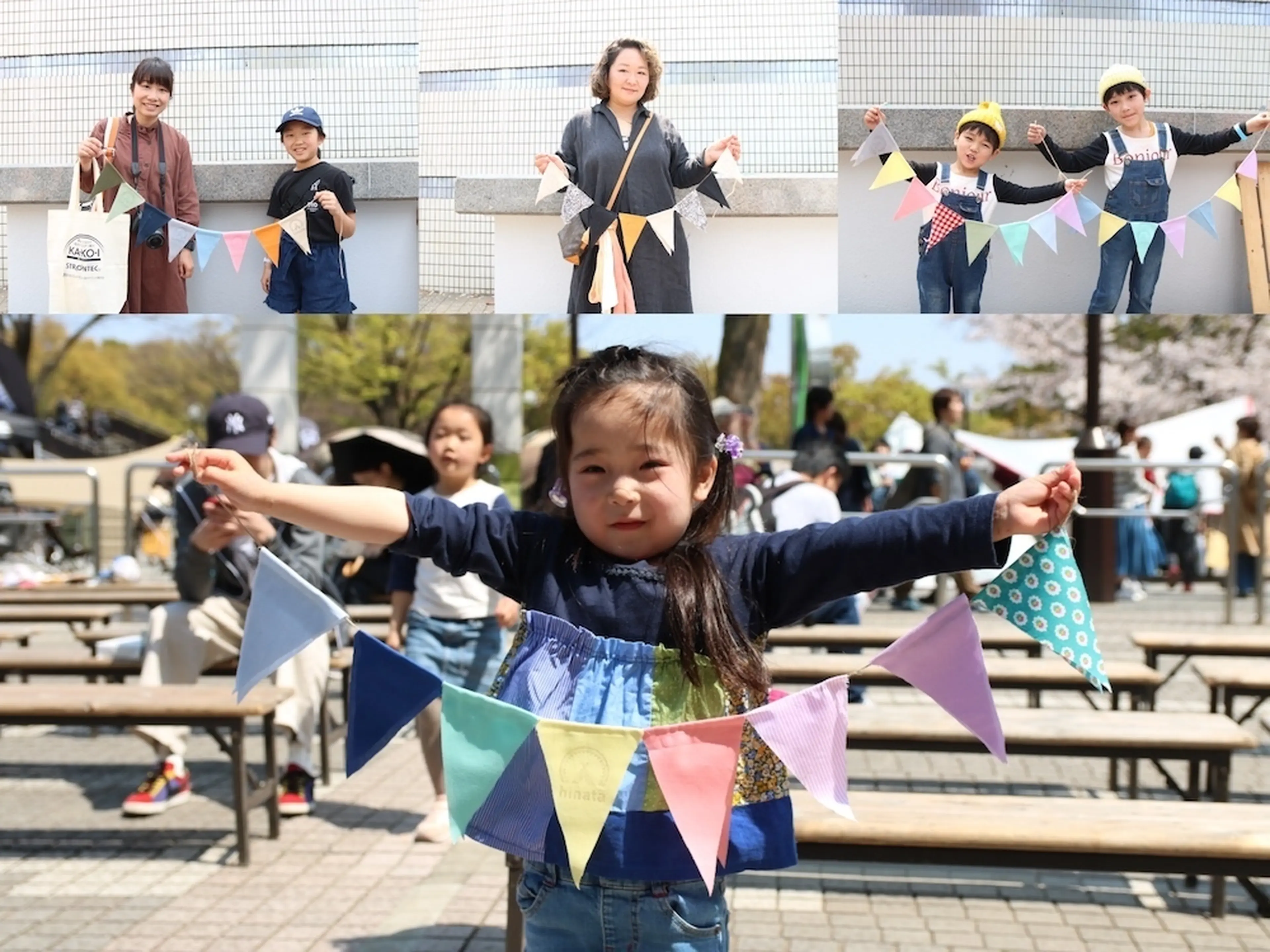 総数254個！？大盛況御礼！hinataの手づくりガーランドワークショップ