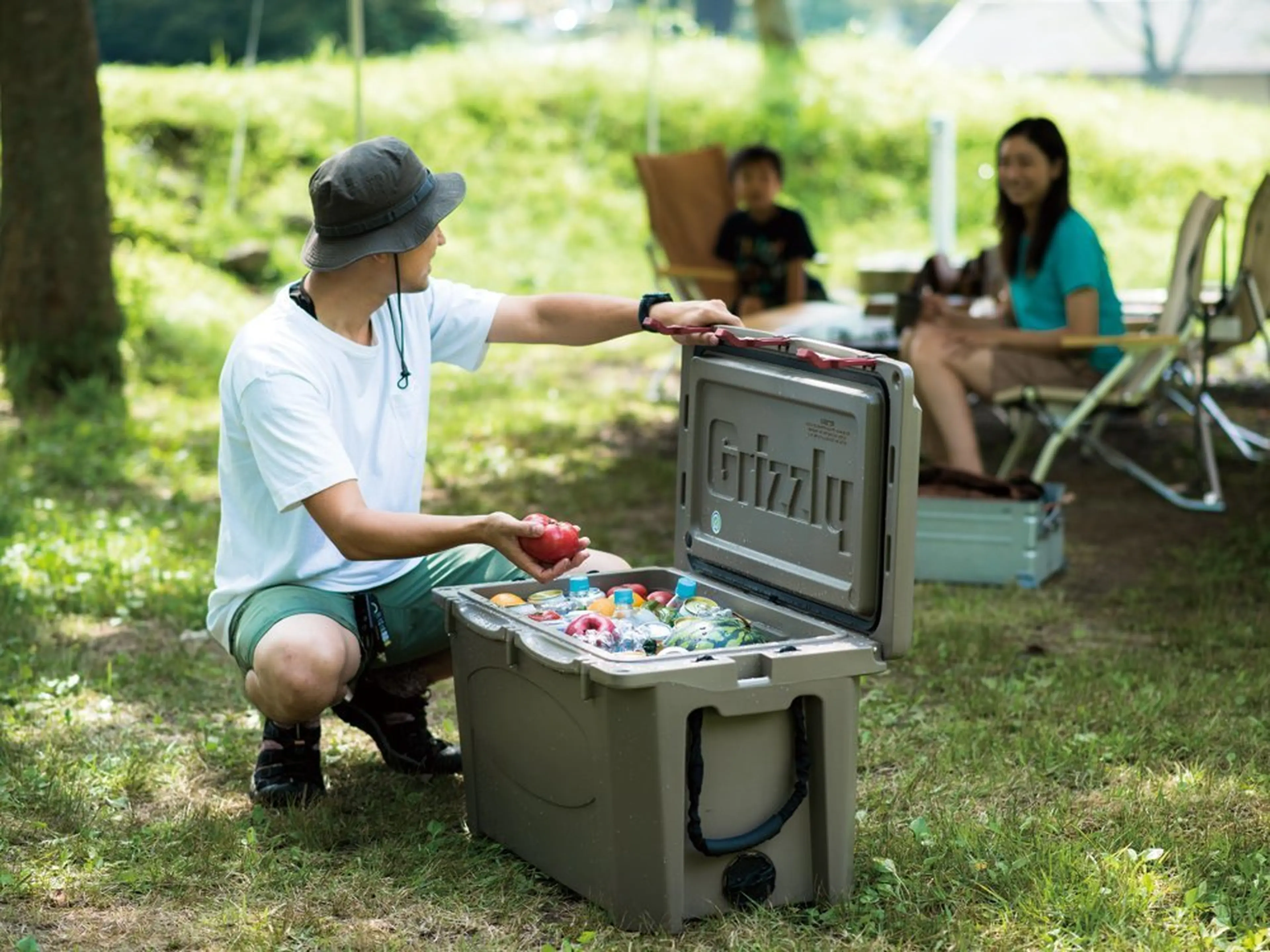 Snow Peak - クーラーボックス　ハード　グレー ハードロッククーラー 40QT [容量38L] クーラーボックス 保冷