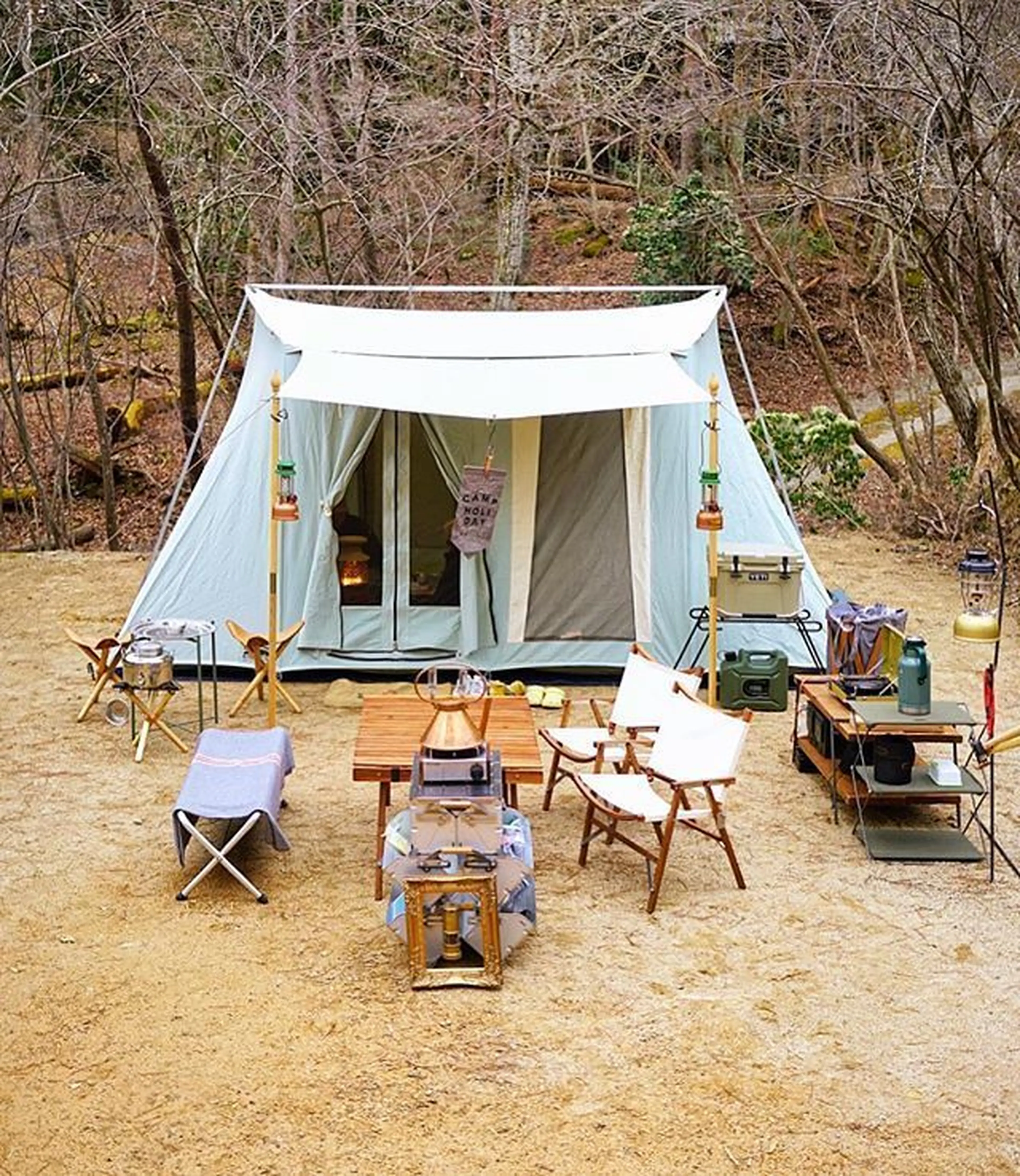 キャンパーこだわりの逸品】他と違いを見せられる個性派テント