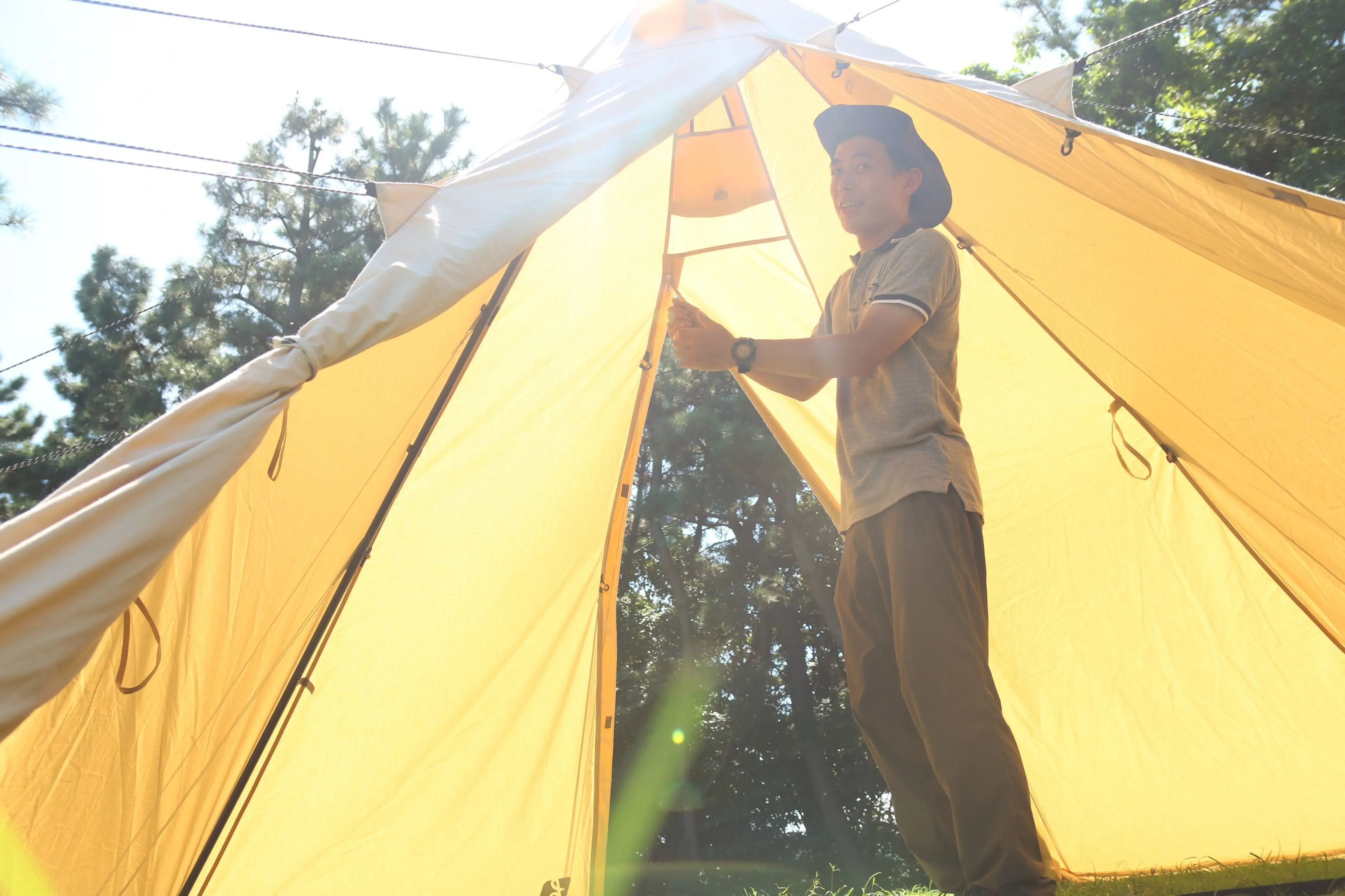 あるはずのアレがない！？ハイランダーの画期的な新作テントの不思議に