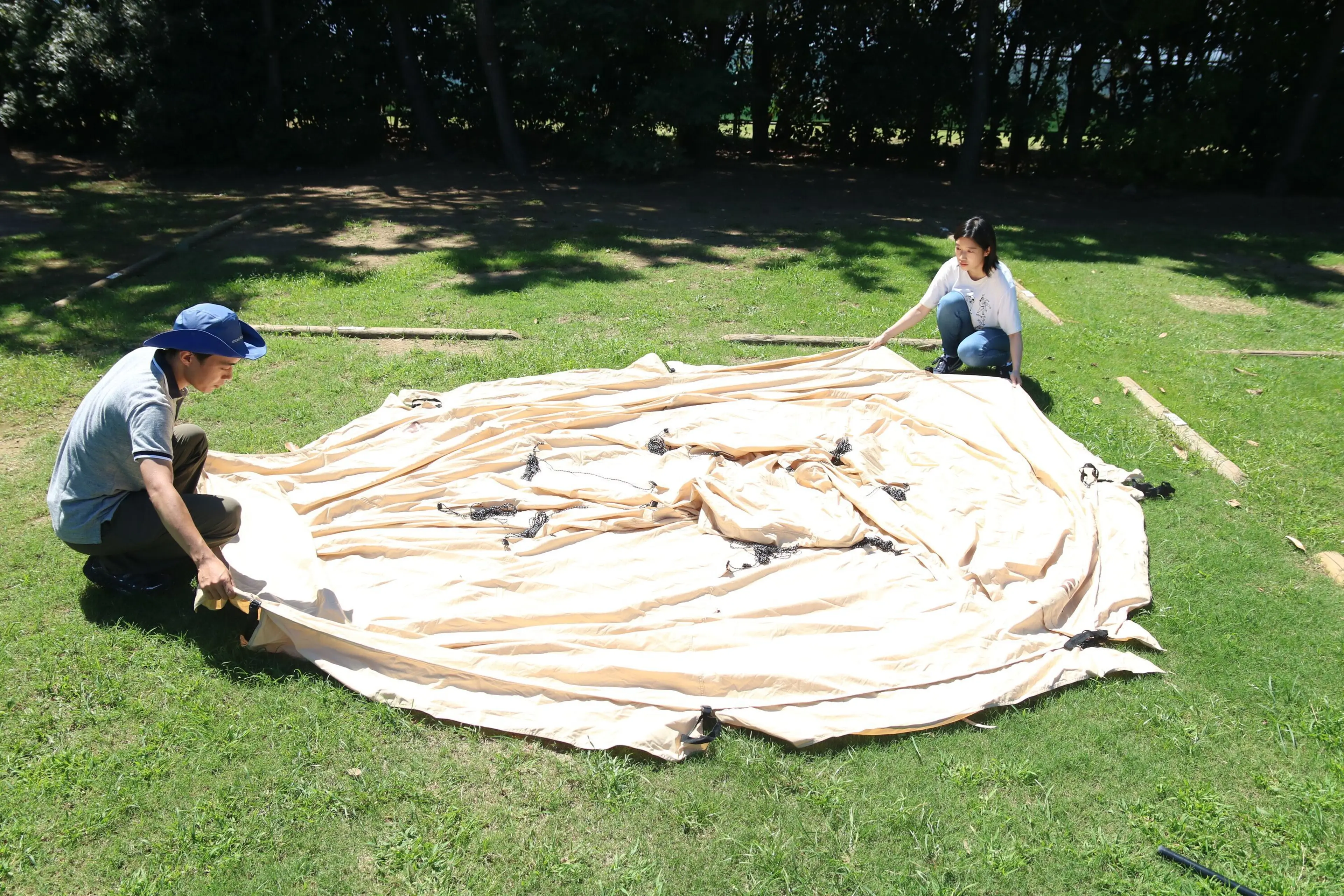 あるはずのアレがない！？ハイランダーの画期的な新作テントの不思議に