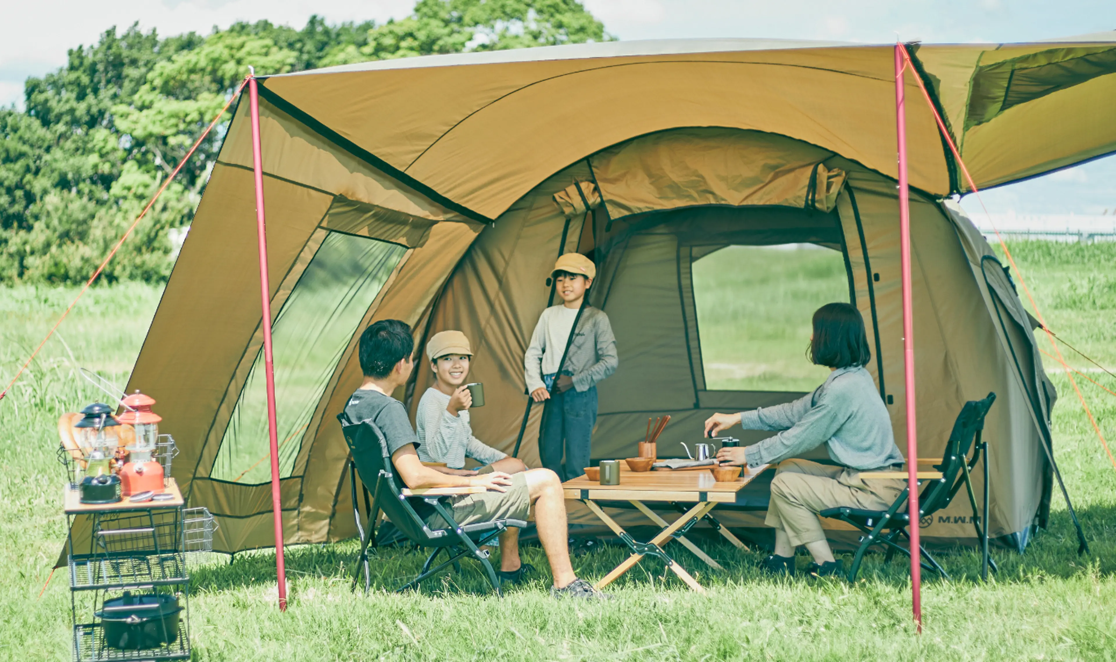 キャンプマン様専用 陣幕 ワイド コットン Zin-Maku wide Cottonテン