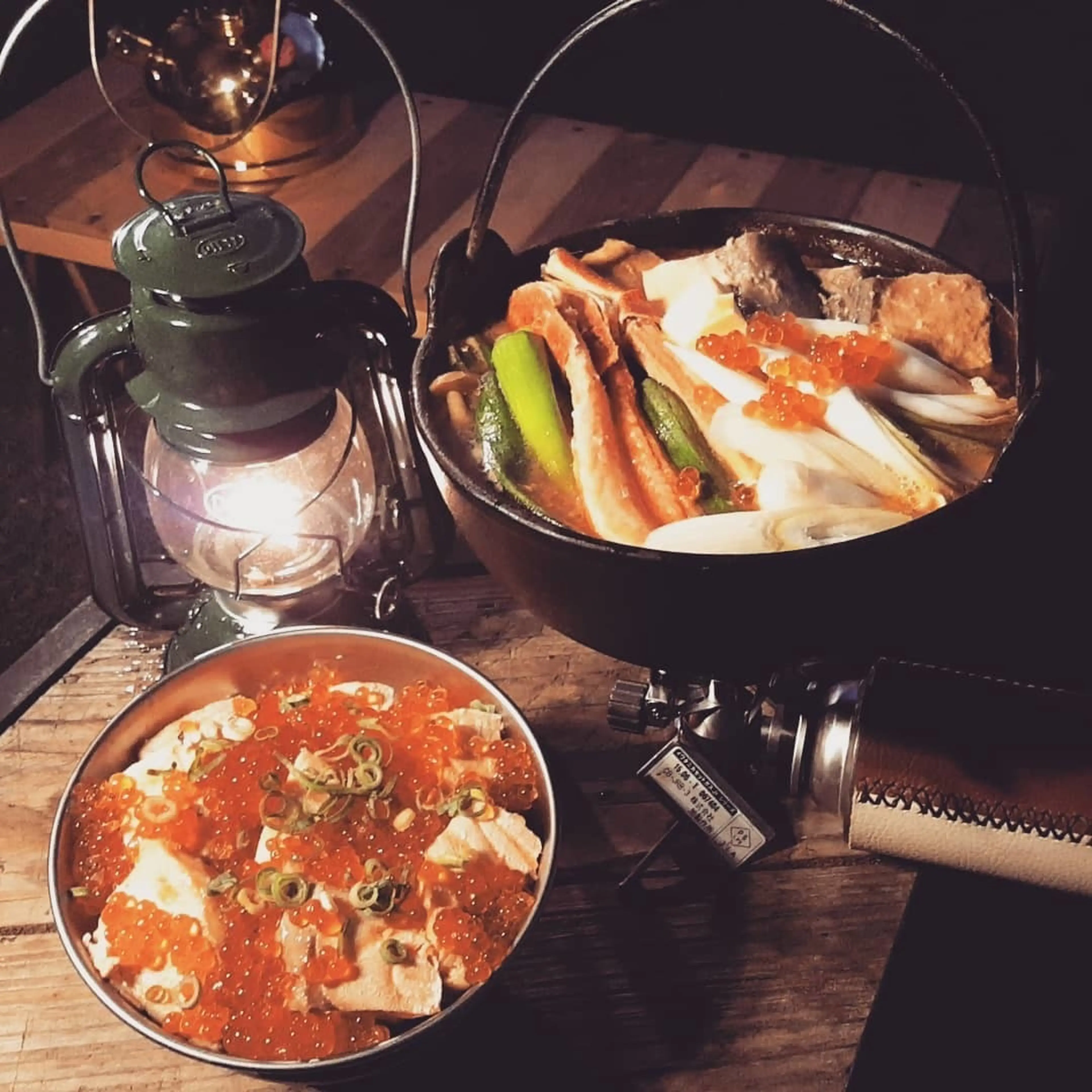 南部鉄ごはん鍋 「焚火キャンプとお家でおいしいごはん＆あったか鍋