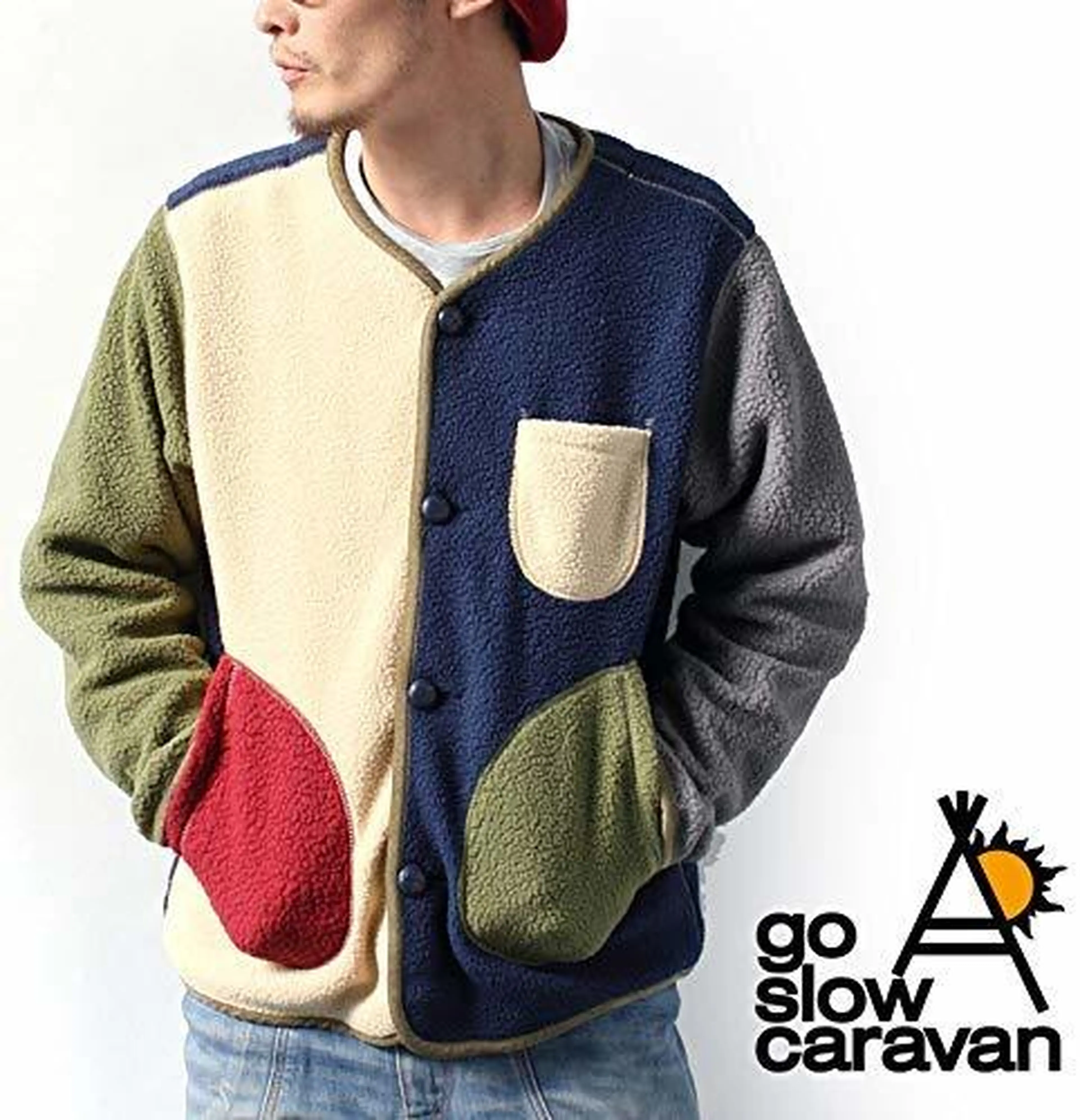水曜どうでしょう✕go slow caravanリネンコットンパーカー