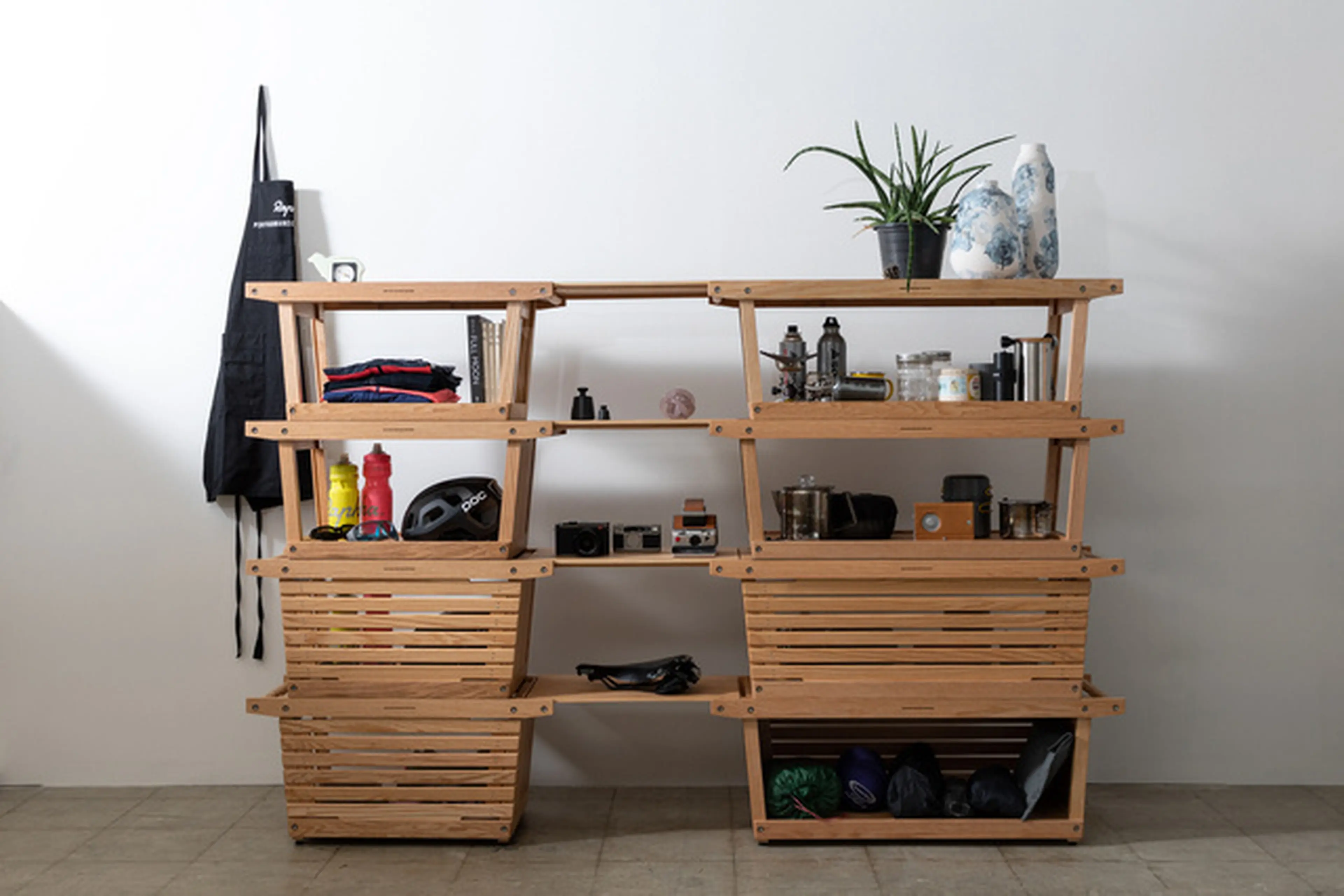 こんなの待ってた！機能的かつ美しいたたずまいの木製コンテナ「IKIKI