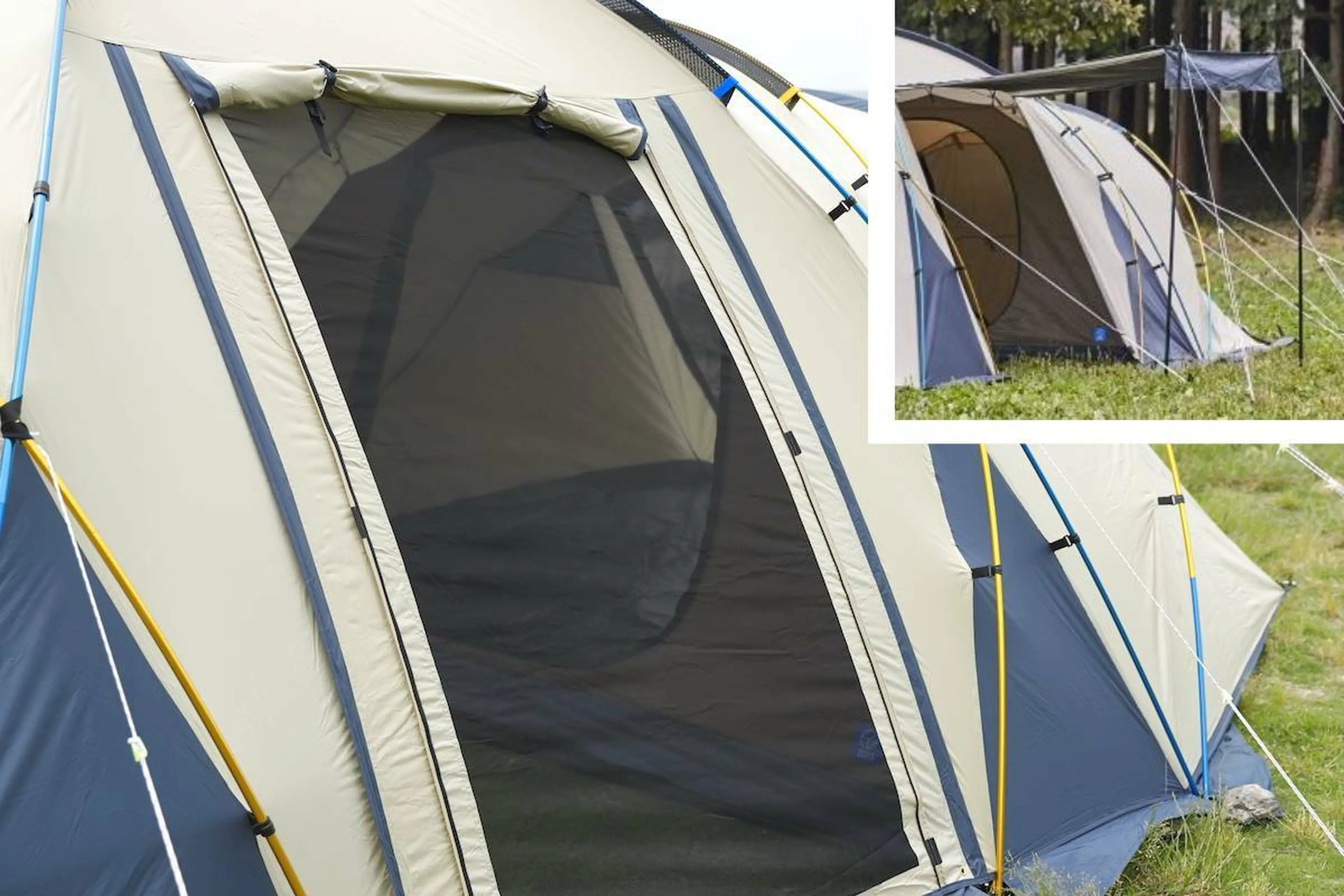 ホールアースの定番ツールームテントがアップグレード！hinata編集部が