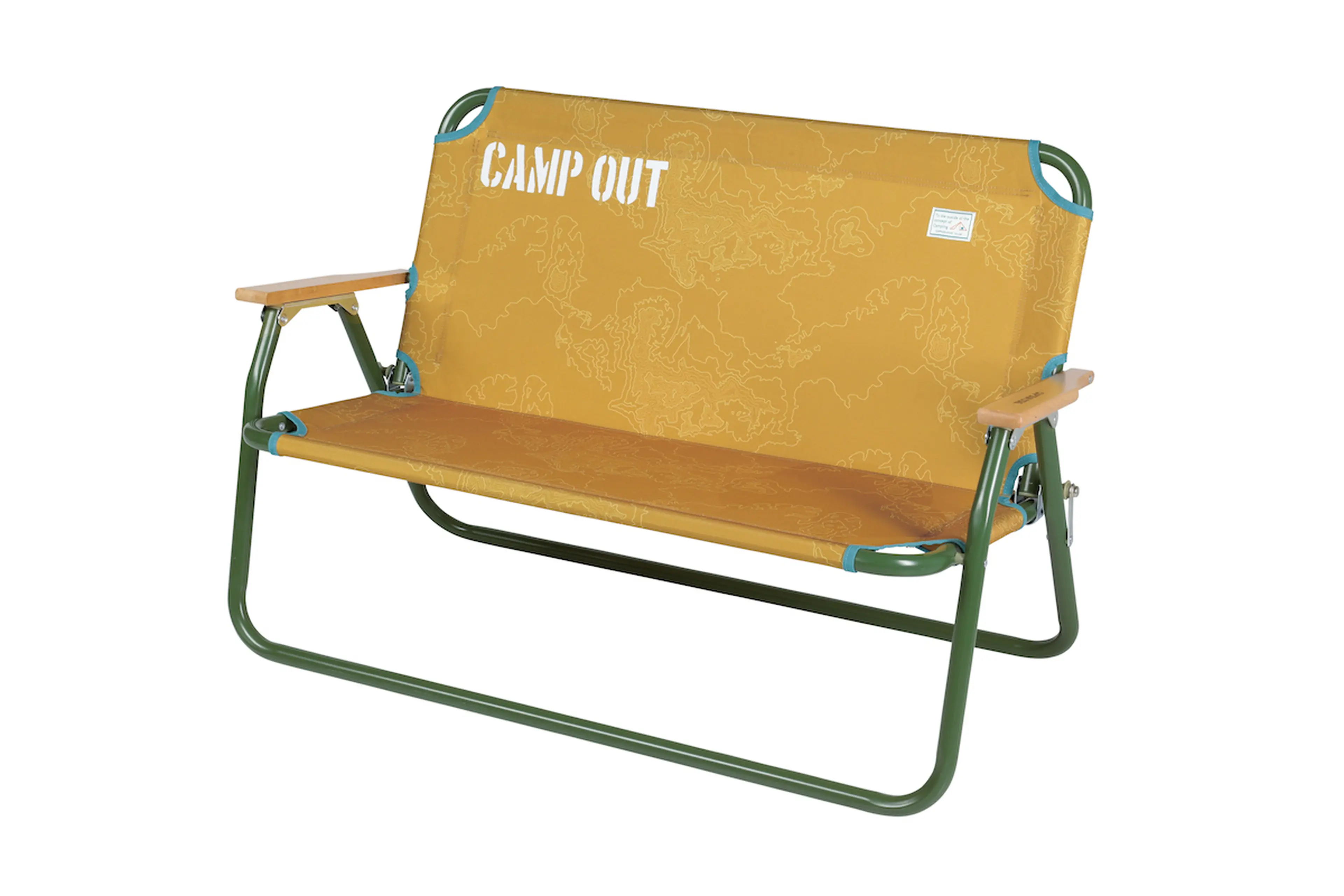 キャプテンスタッグの人気レーベル「CAMP OUT」に等高線の新柄が