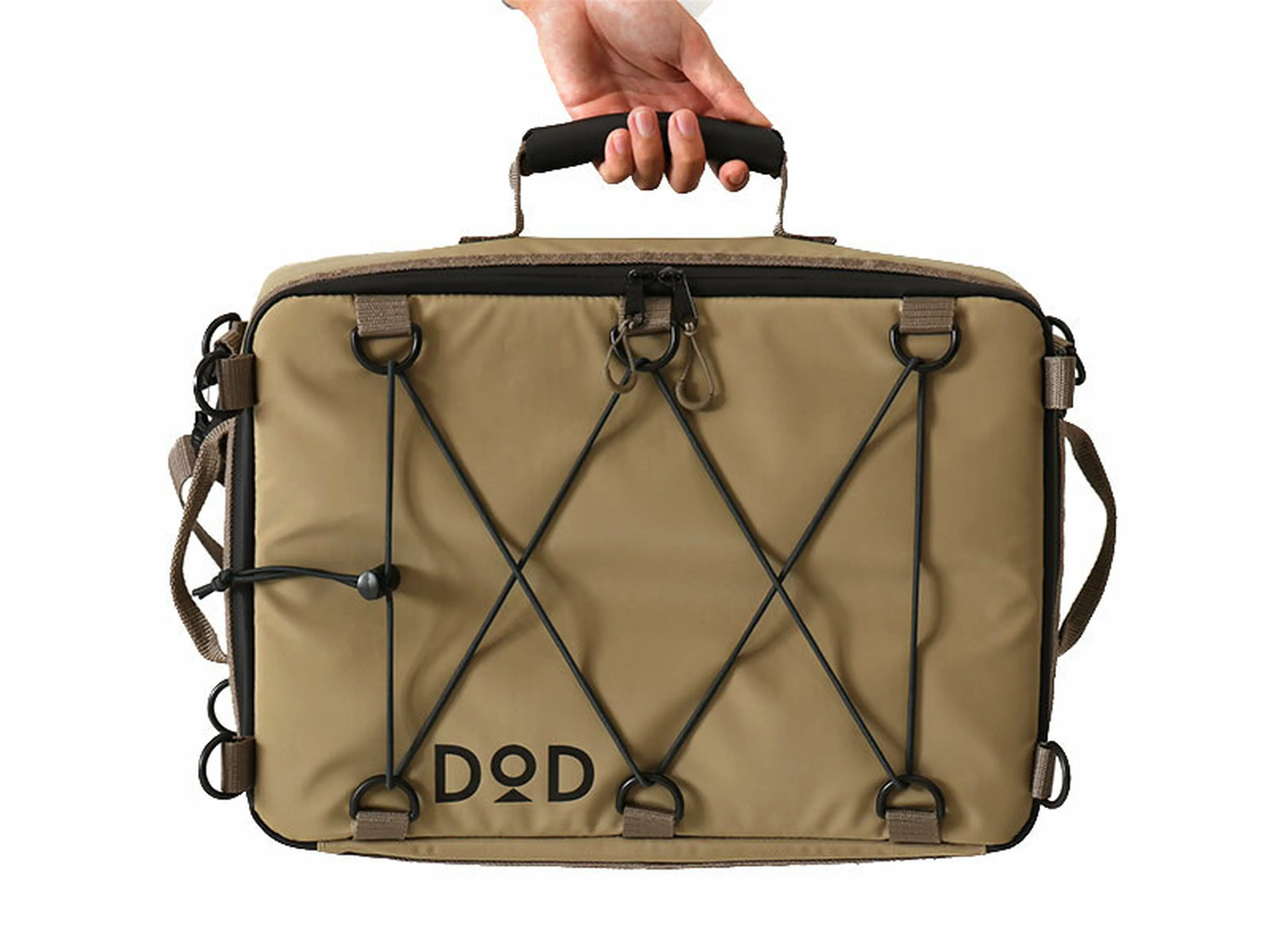 DOPPELGANGER - DOD ソフトくらこ(10) 10L  ライダーズクーラーバッグ ソフトくらこ(10)」でスマートに保冷＆運搬！DODから薄型ソフト