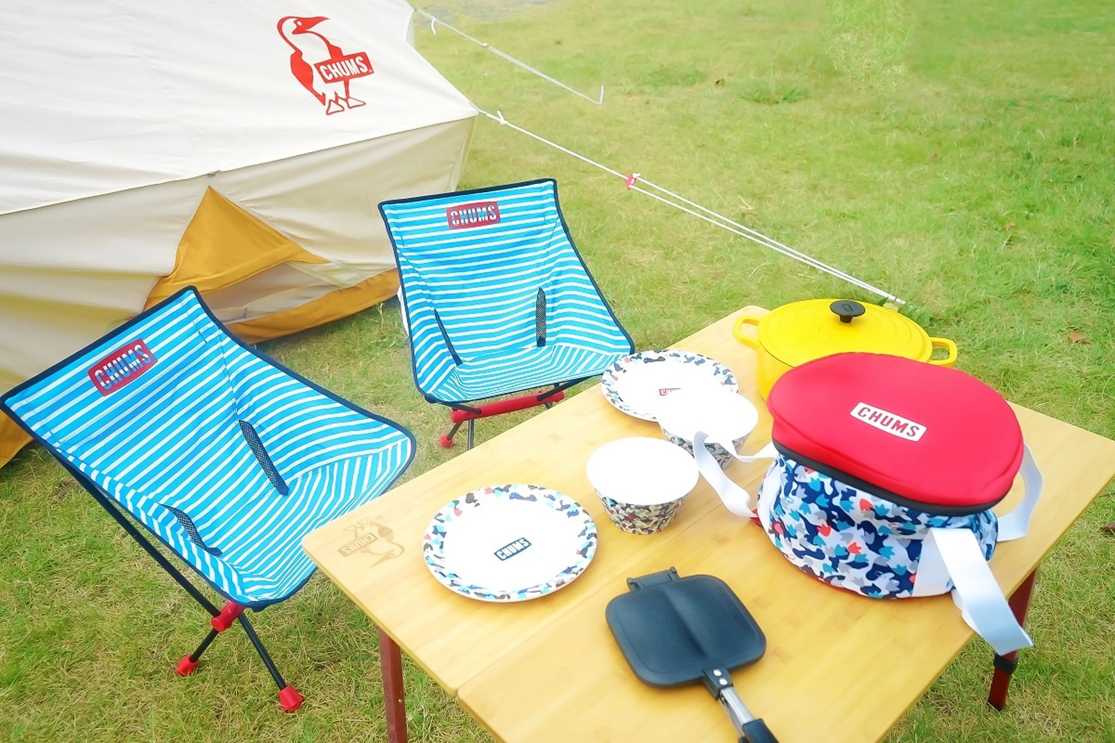 おしゃれキャンプに憧れる初心者必読！hinataレンタルでALLチャムス