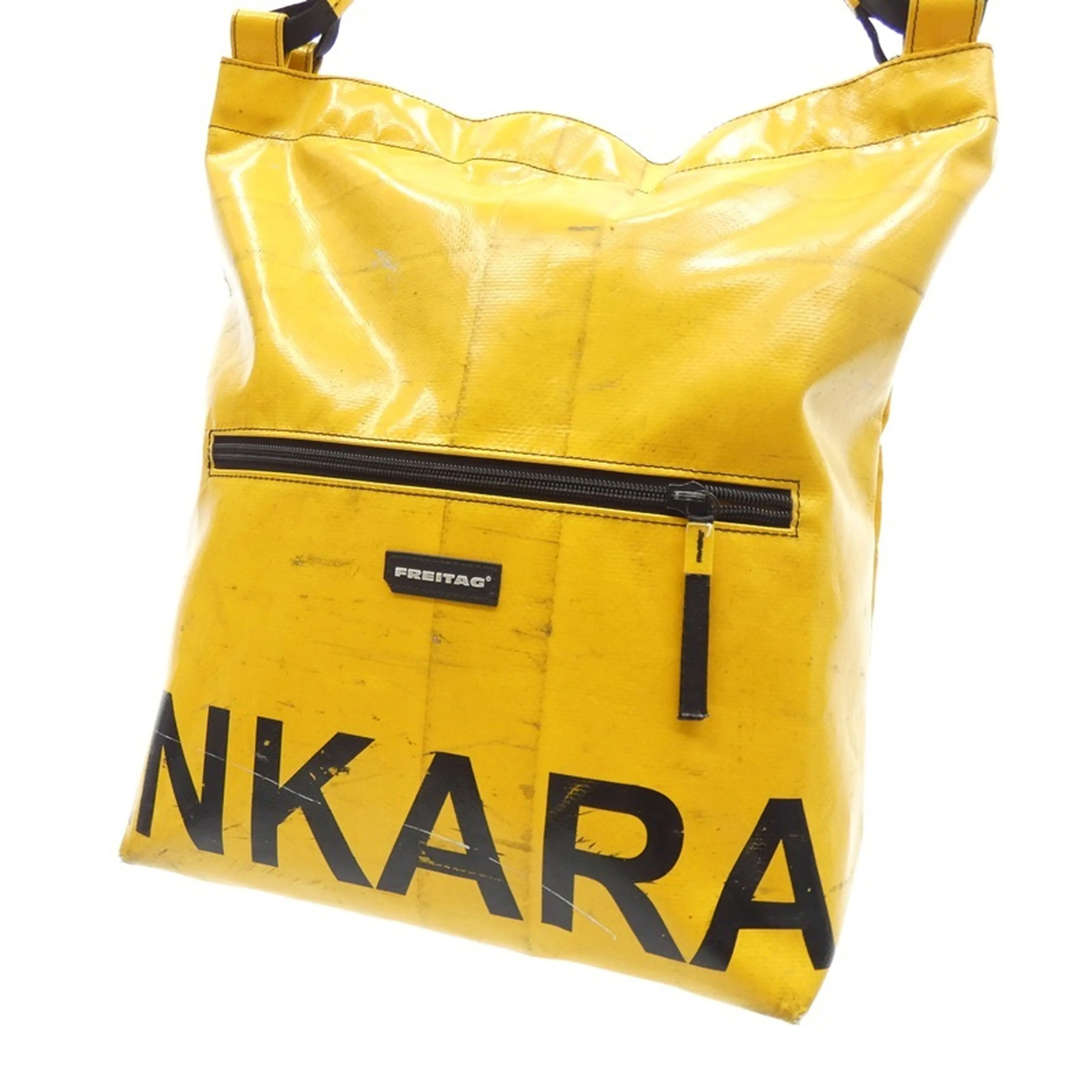 A*S様 FREITAG ロゴ入りショルダーバッグ イエロー FREITAG