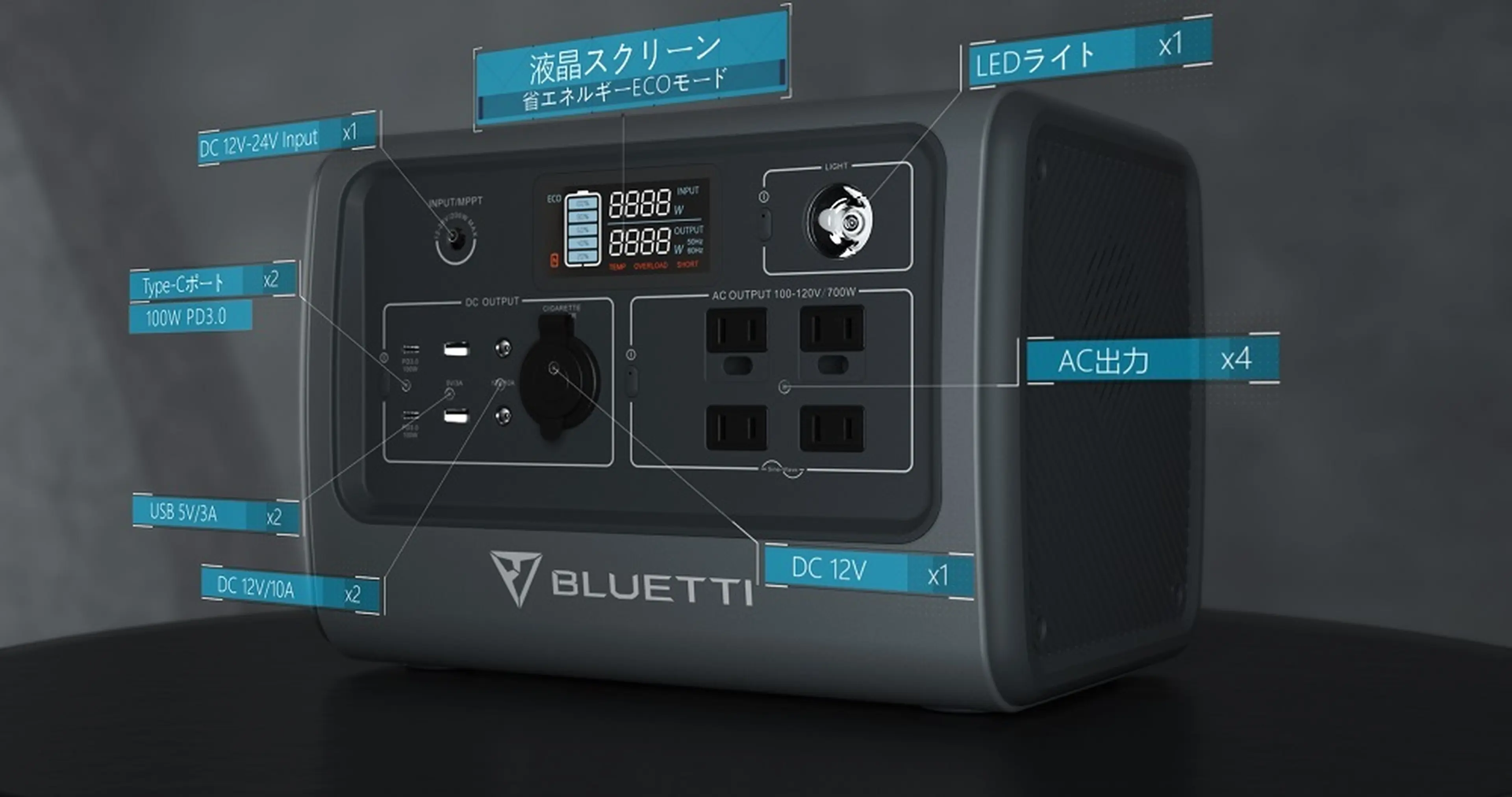 【最終値下げ！】BLUETTI ポータブル電源　EB70 ポタ電.com】BLUETTI（ブルーティ）のEB70を隅々までレビュー