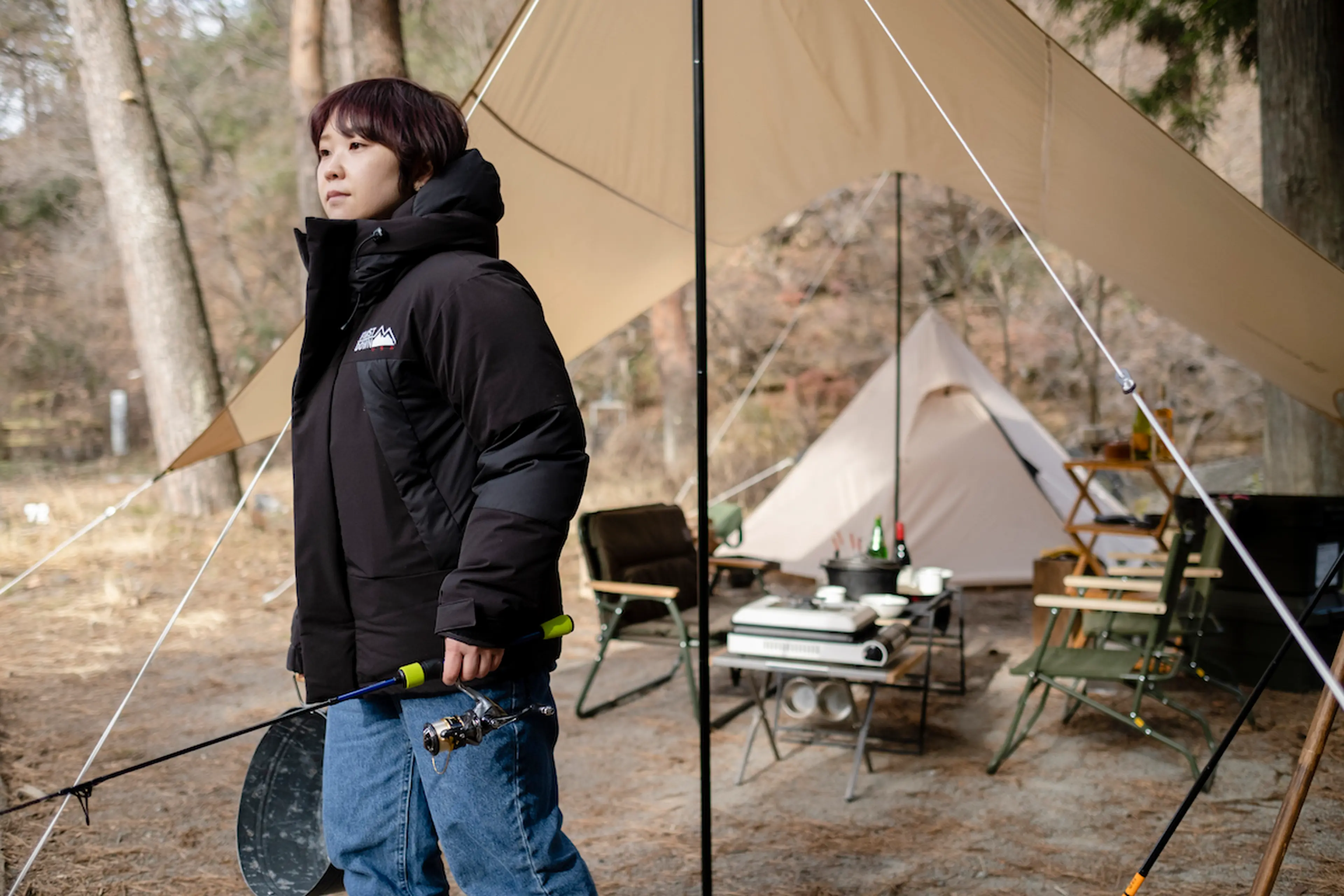 釣りキャン】キャンプ場そばにある魚の楽園！初心者でも管理釣り場で