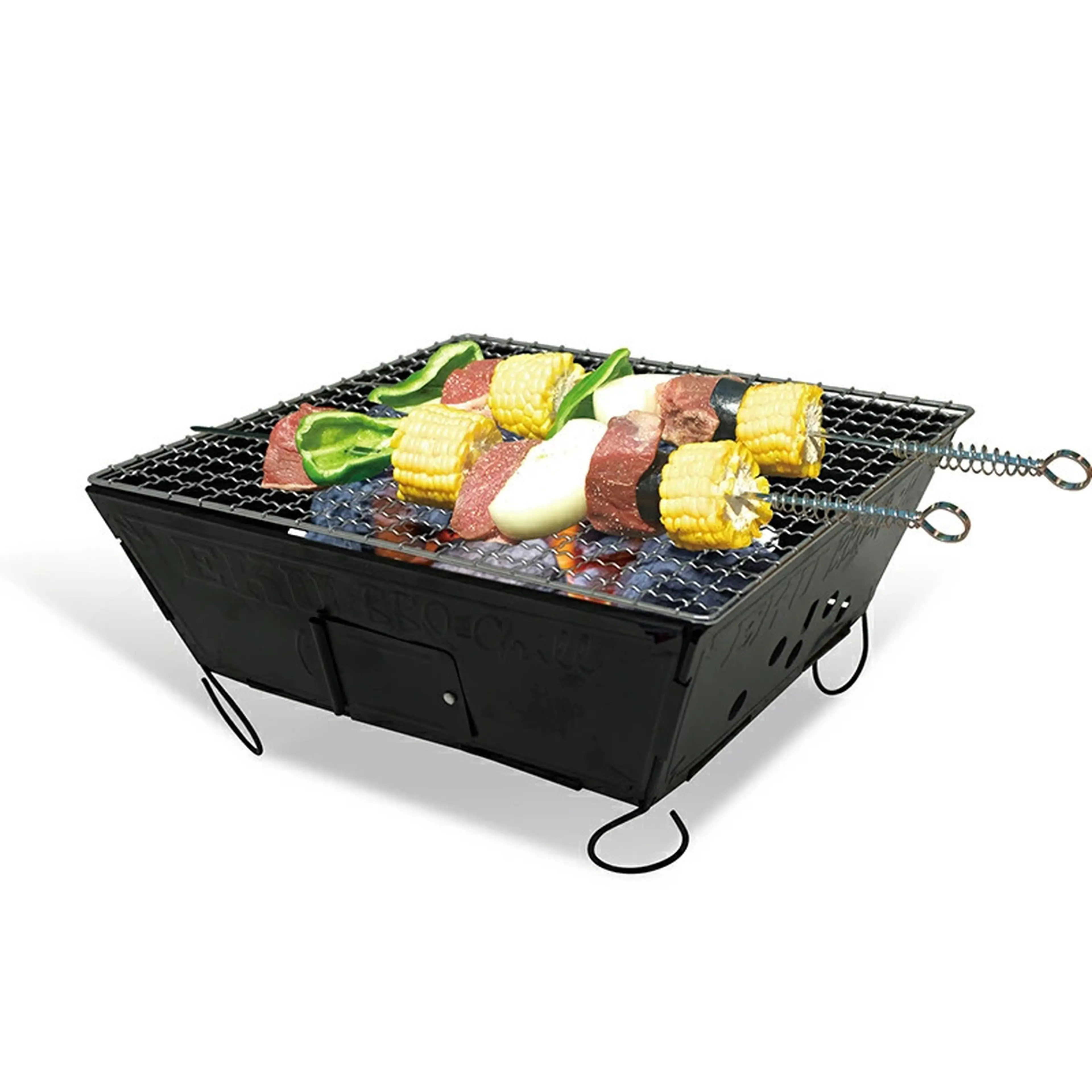 円筒形バーベキューコンロ 手作り バーベキューコンロの自作方法！缶やブロック、100均活用でDIY
