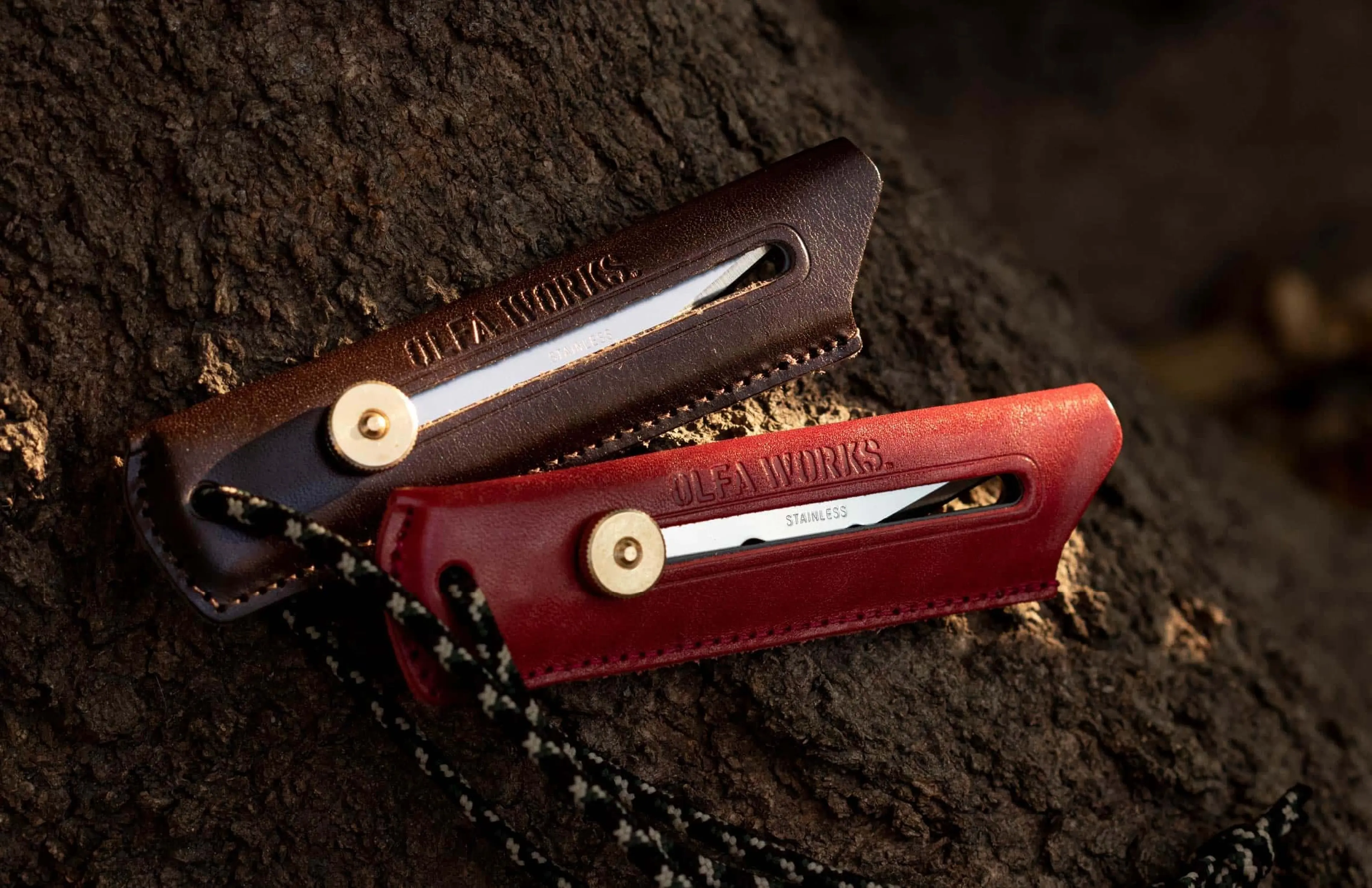 オルファの人気小型ナイフ「替刃式ブッシュクラフトナイフ BK1」に