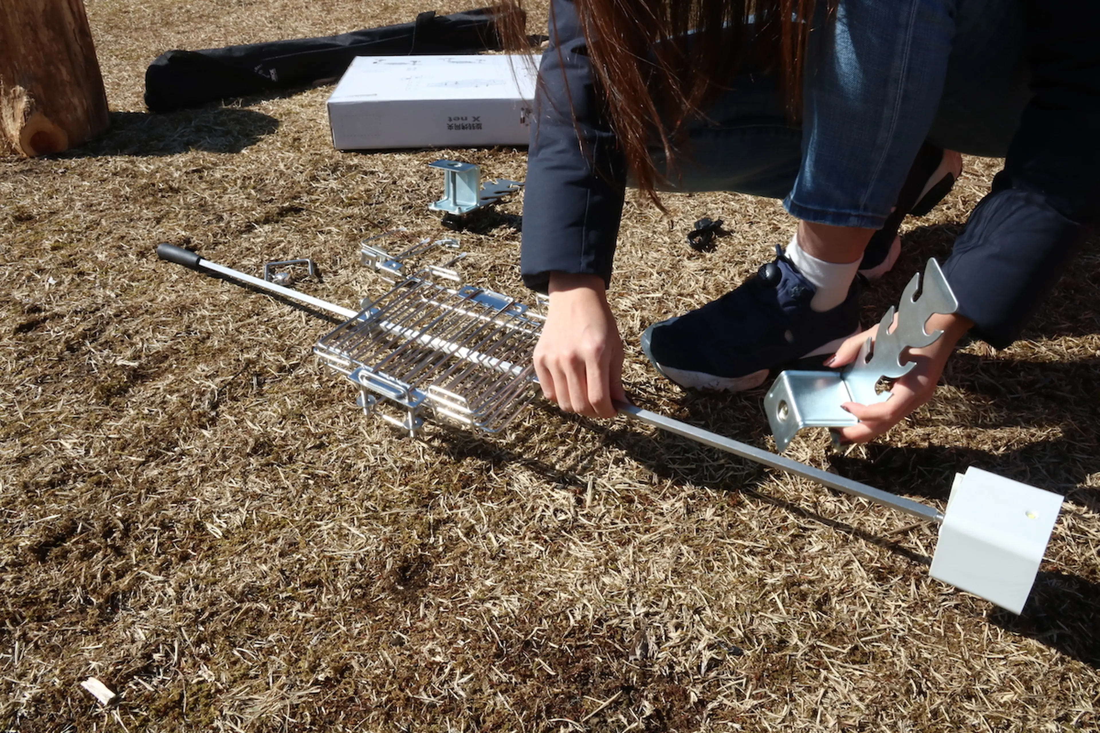 自動回転式BBQ用丸焼きロースター CURBBQGR チキンの丸焼きを手軽に！『自動回転式 BBQ用丸焼きロースター