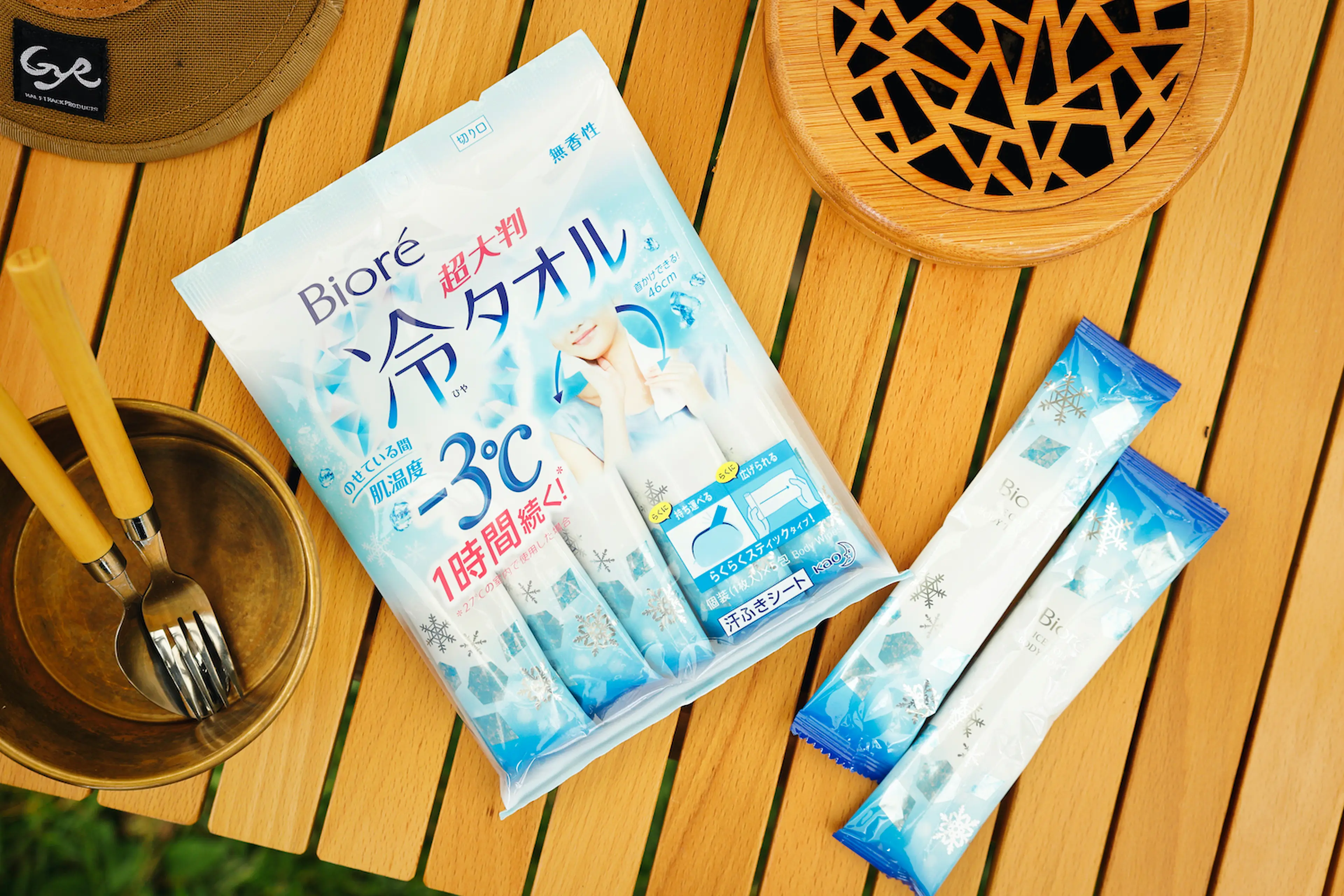 ☆　Biore 冷タオル 　150枚！！☆　キャンプ・スポーツなどに！ ☆まとめ売り⭐︎ Biore 冷タオル 150枚！！キャンプ・スポーツなどに