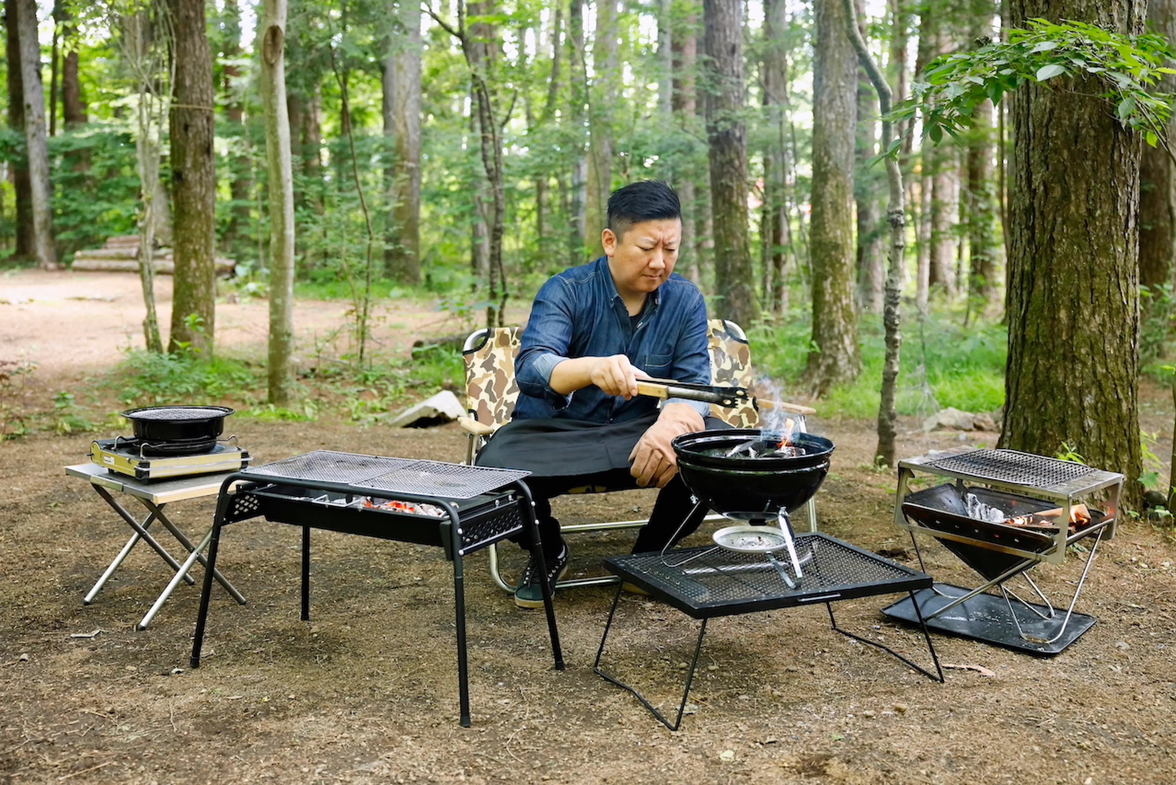 決まりました アメリカンBBQコンロ