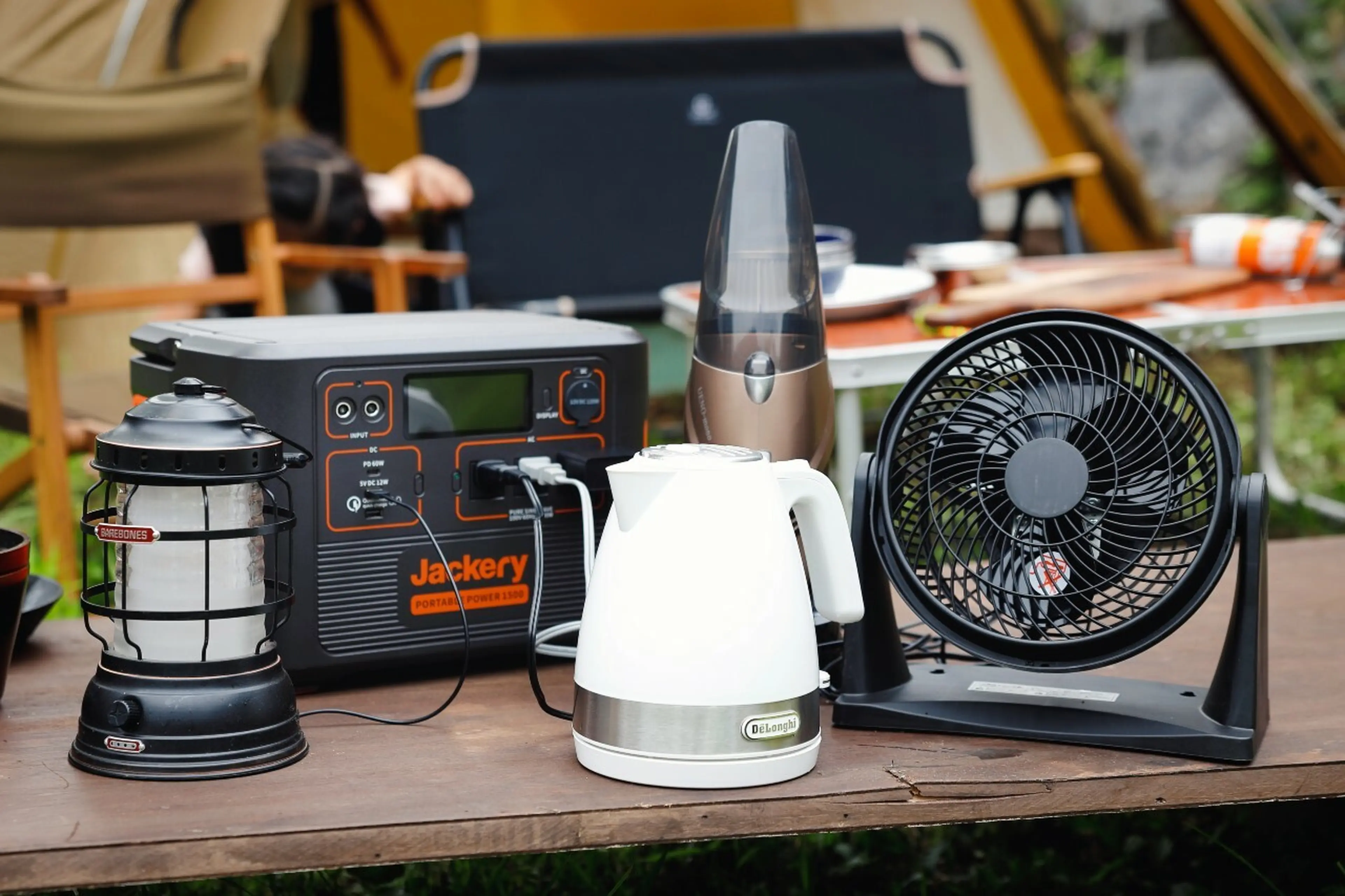 家族キャンプでバタバタしないコツ。Jackery(ジャクリ)の最強電源が