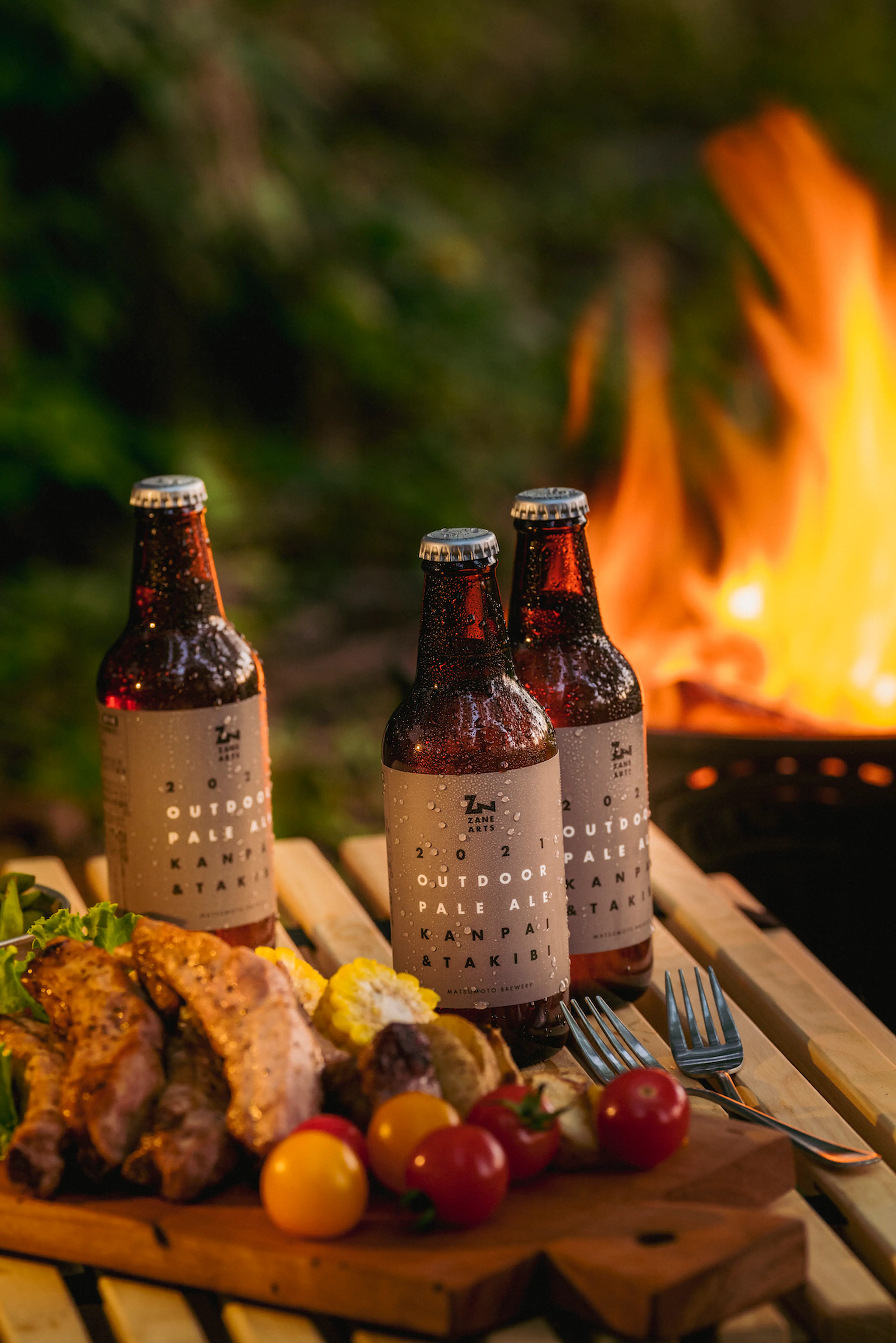 ゼインアーツと松本ブルワリーがコラボ。アウトドアビール「OUTDOOR