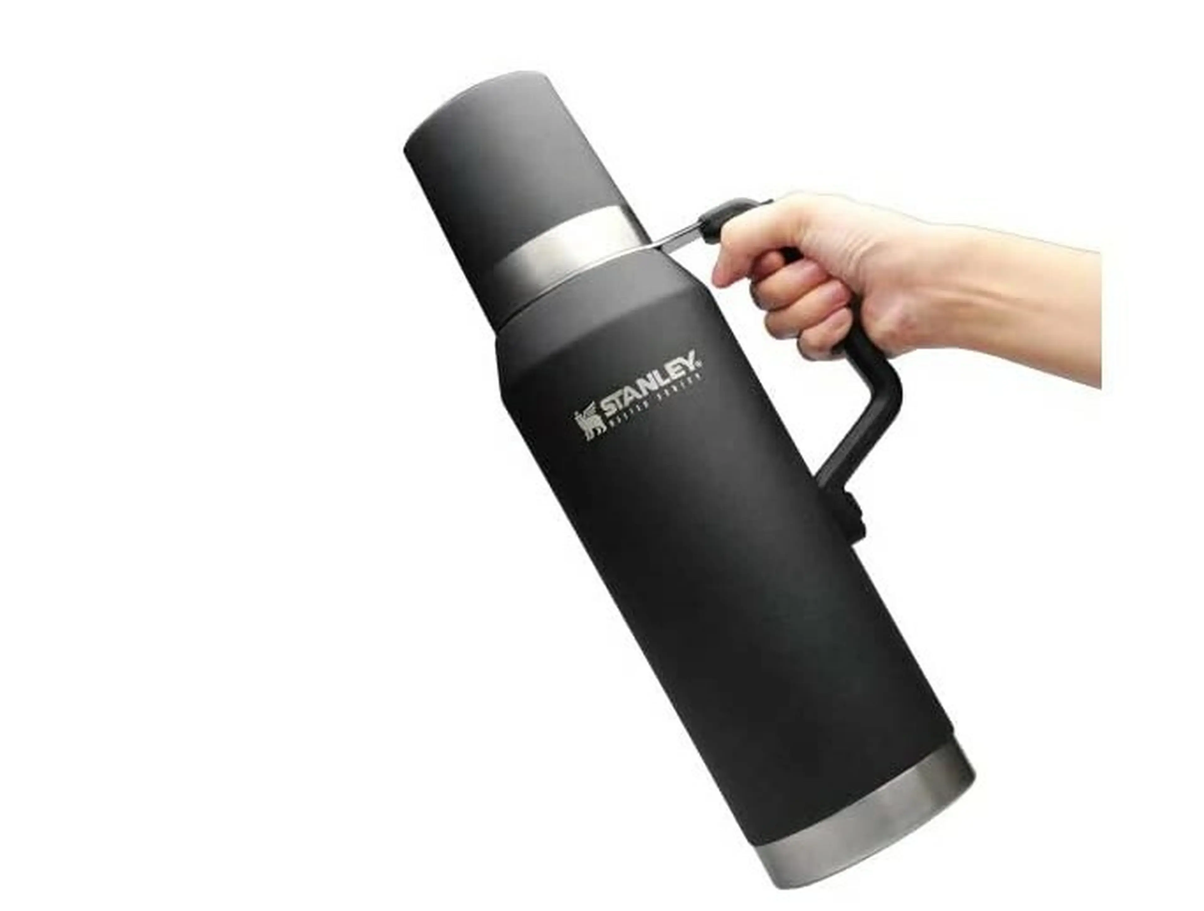 オーケー STANLEY マスターシリーズ ステンレス水筒 750ml 黒 パワーアップした、スタンレーの「マスターシリーズ